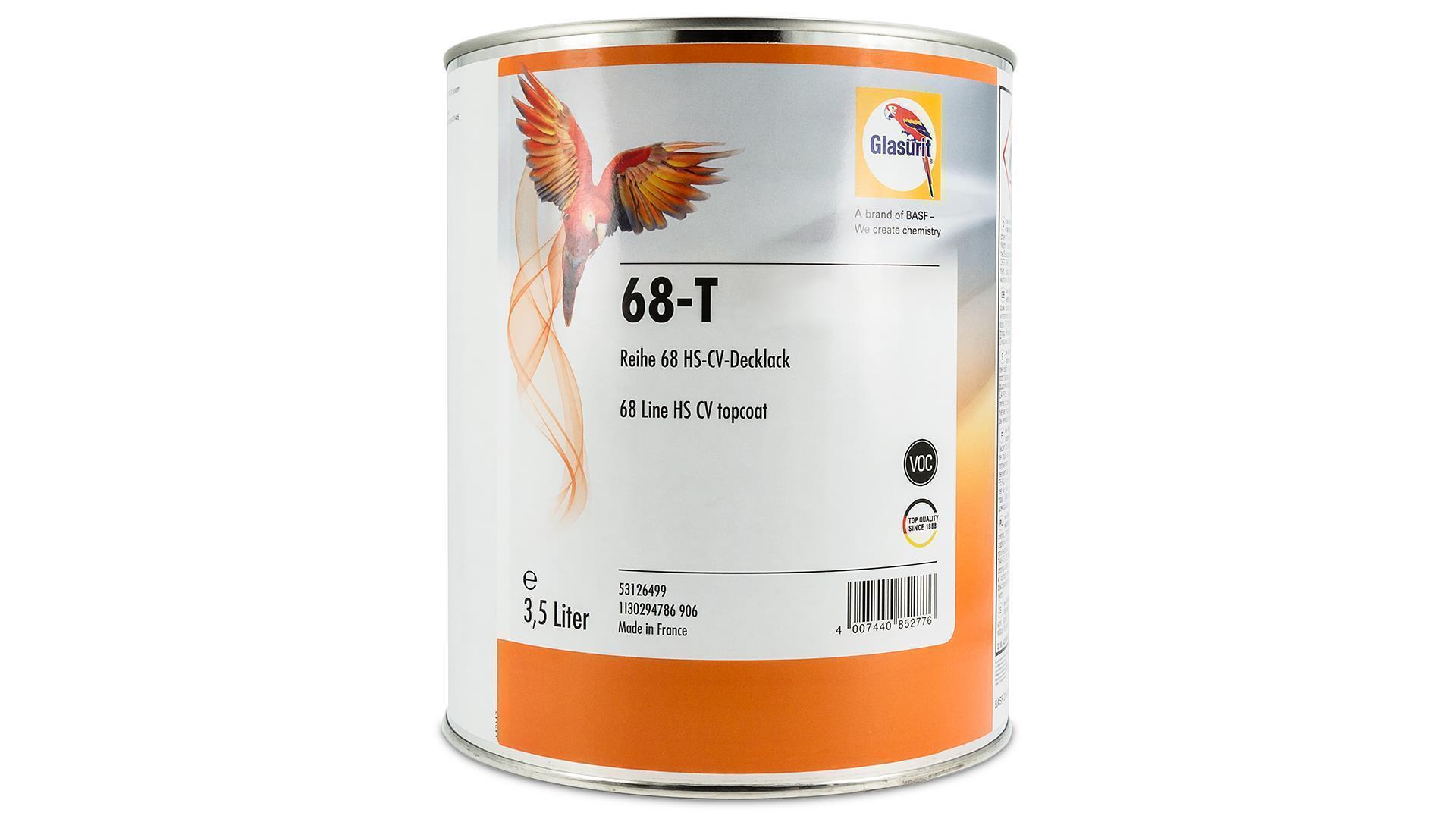 Glasurit 68 Reihe CV-Mischlack  blauschwarz  3,5L  PG1