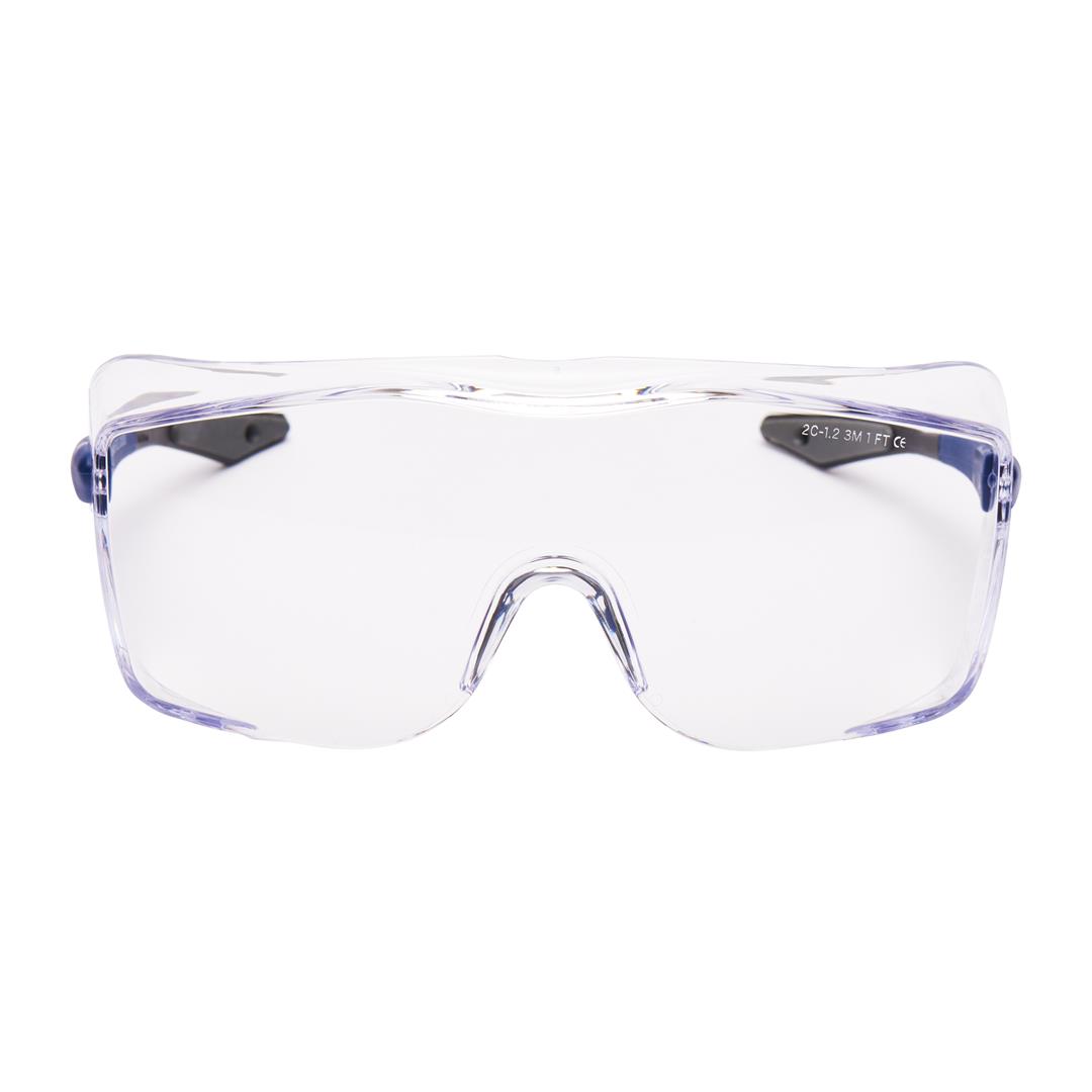 3M OX3000B OX Überbrille, Antikratz-/Antibeschlag-Beschichtung, klare Scheibe, OX3000B (1 Stück)