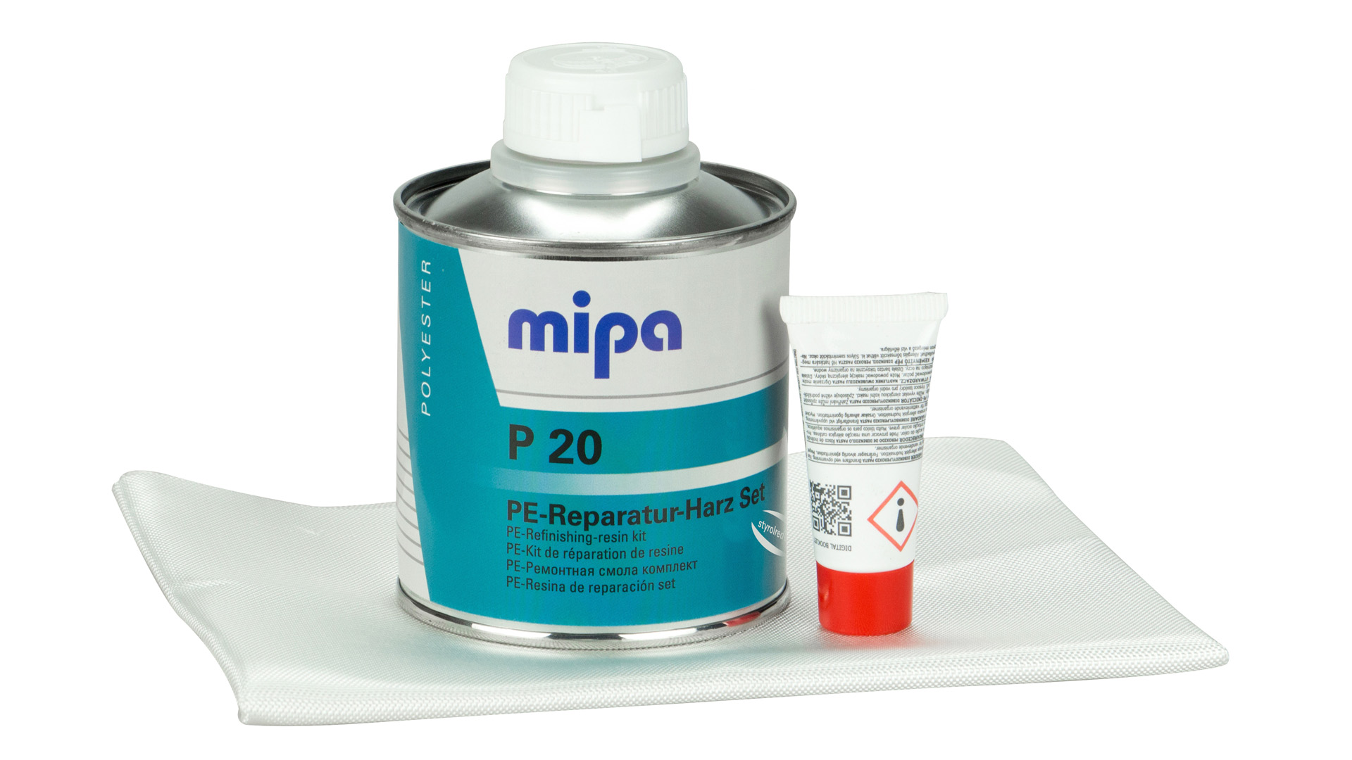 Mipa P 20 Reparatur-Set - styrolreduziert (250g) inkl. Härter