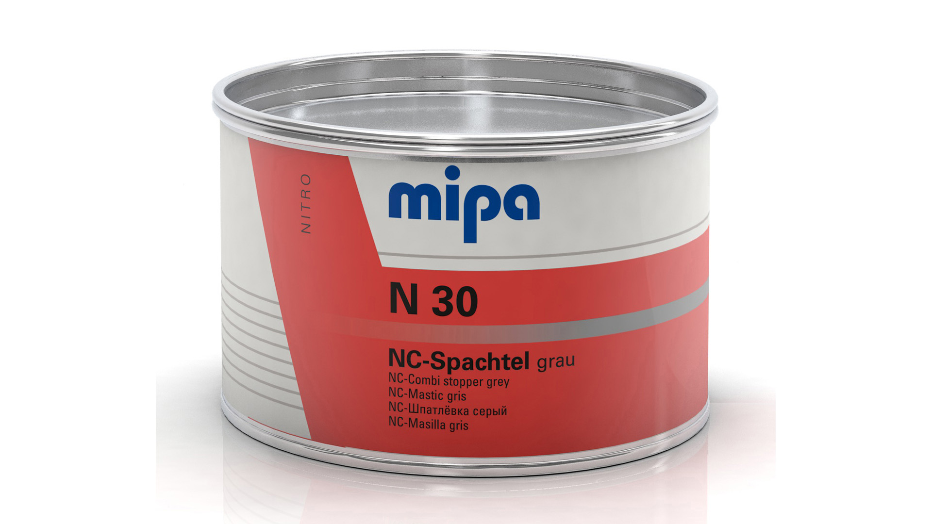 Mipa N 30 NC-Auto-Spachtel grau (900g)