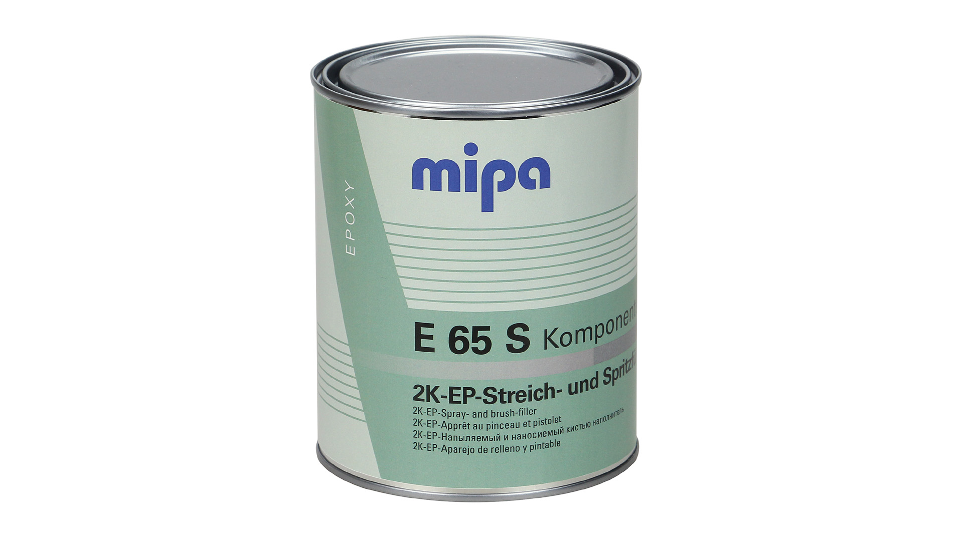 Mipa E65S 1,5kg-Set 2K-EP-Streich- und Spritzfüller grau inkl. Härter