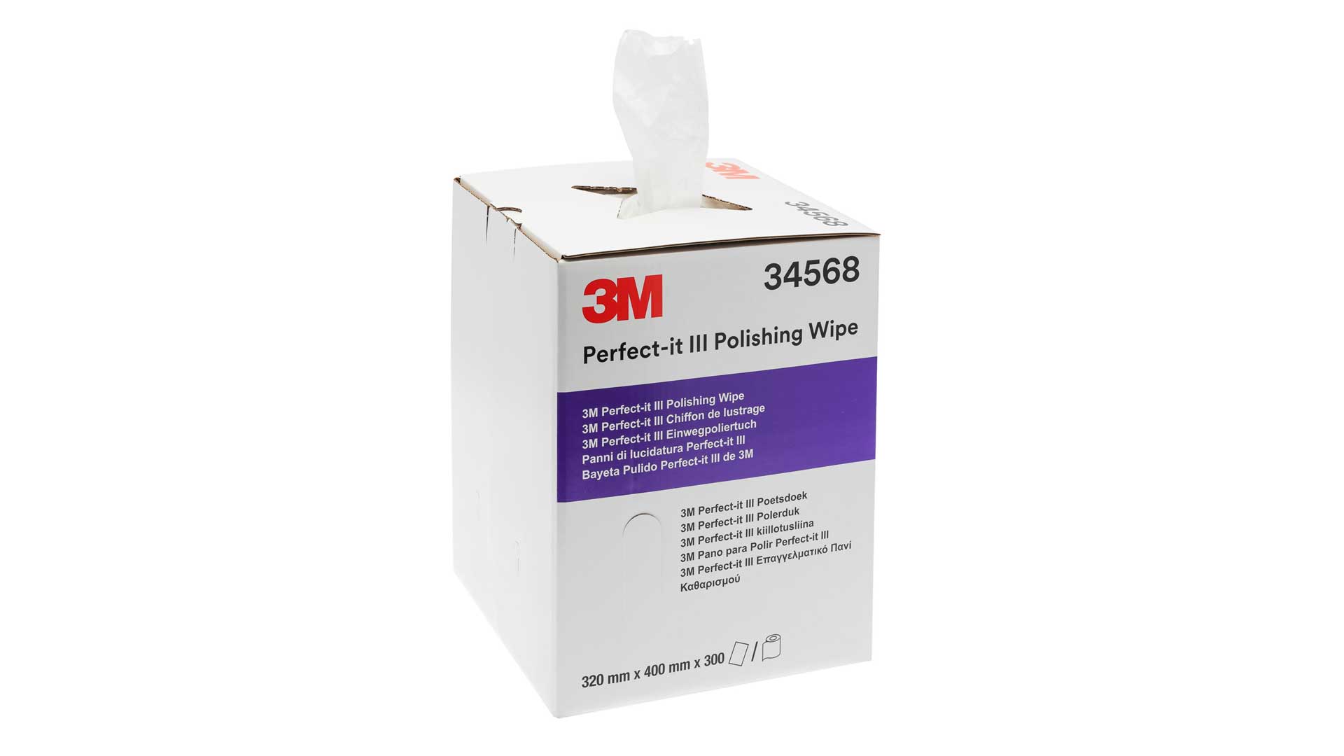 3M Perfect-it Reinigungstücher (Karton mit 300 Stk)